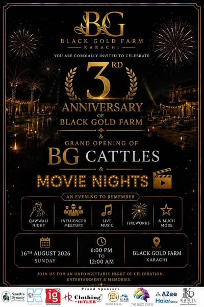 Farmhouse Event Karachi, Qawwali Night & Fireworks Show