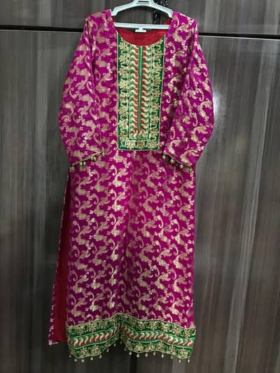 Chiffon shirt for wedding wear.