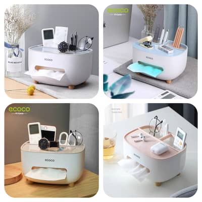 ECOCO Multipurpose Desktop Tissue Holder (Original)