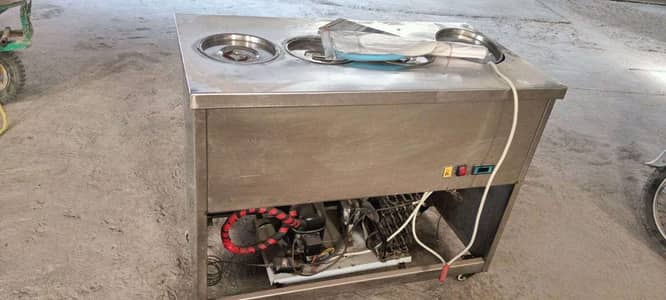 Turkish ice cream making machine
