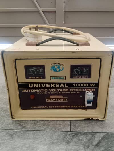 Universal 10000W Automatic Voltage Stabilizer – Heavy Duty
