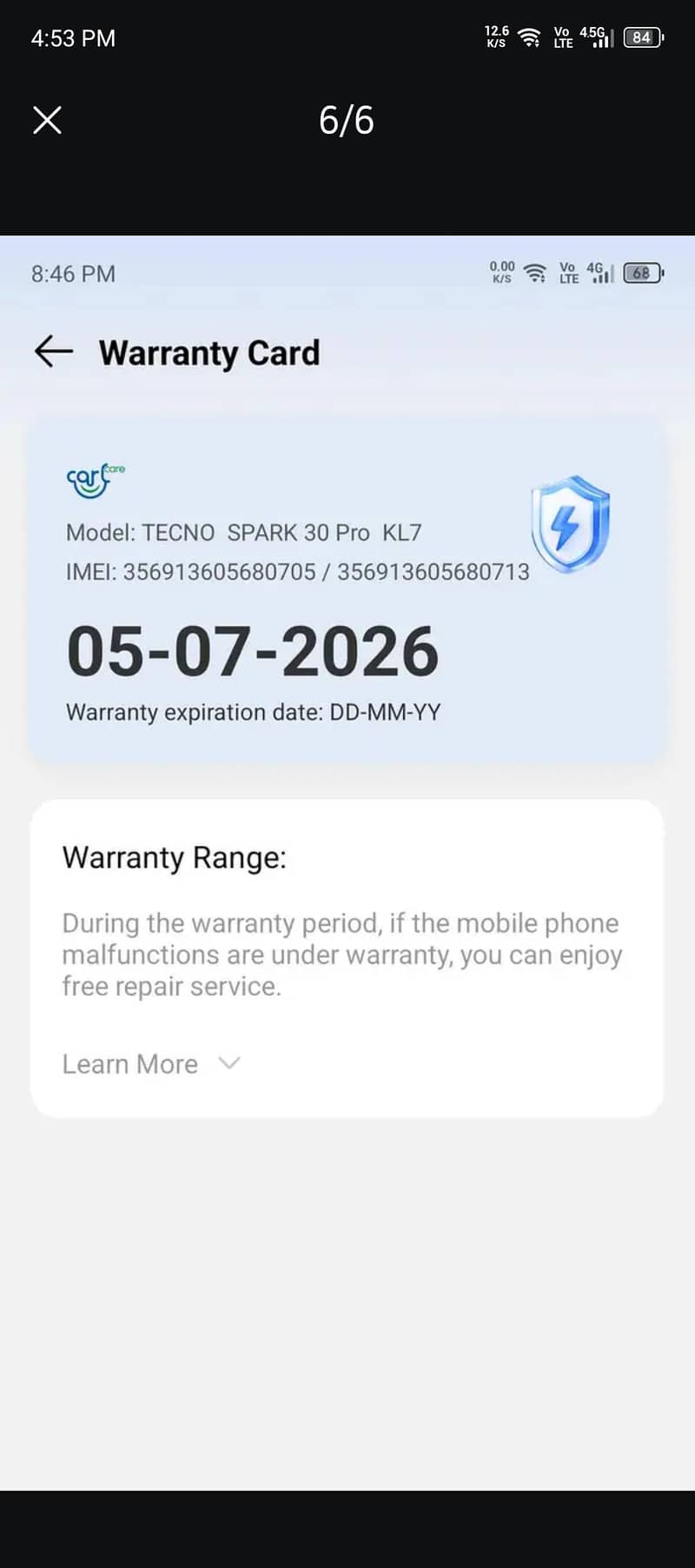 Tecno CAMON 30 Pro 5