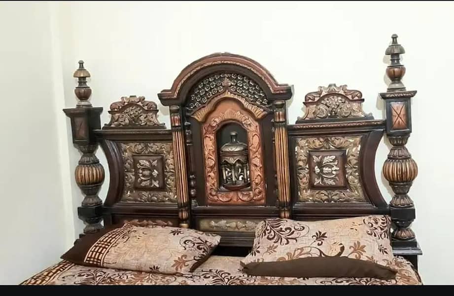 Chinyoti Double Bed without matters 2