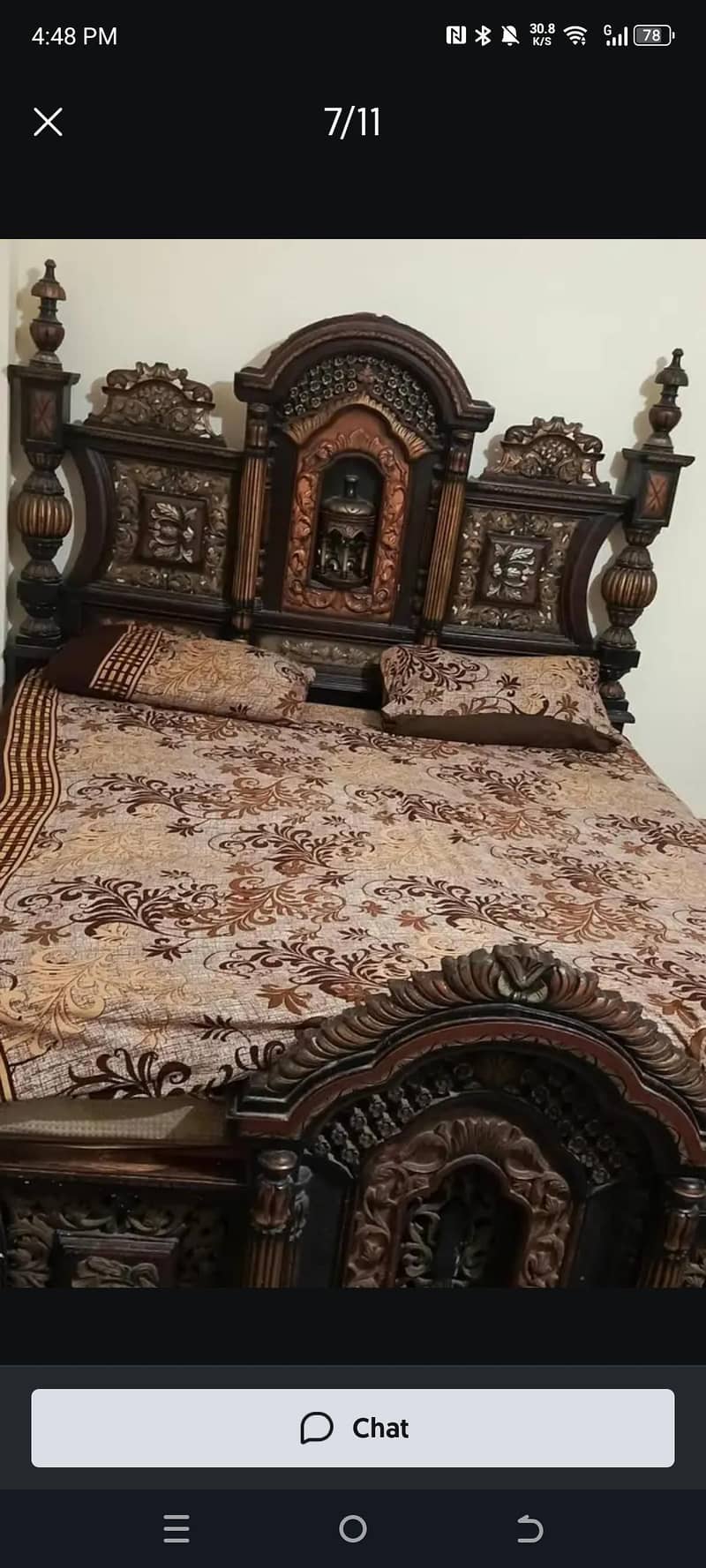 Chinyoti Double Bed without matters 7
