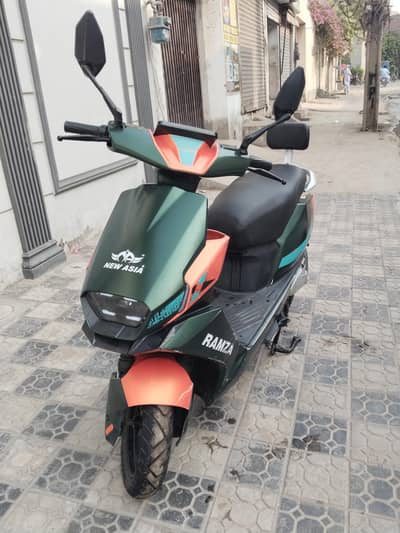 New Asia Ramza M8 Electric Scooty