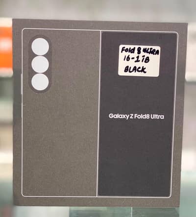 Samsung galaxy Z Fold 8 Black 1TB BOXPACK