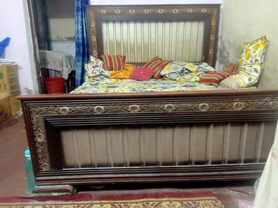 Bed and Dressing with Side Table for Sell Urgent Sell