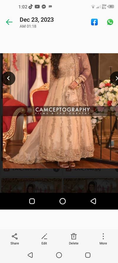 bridal maxi