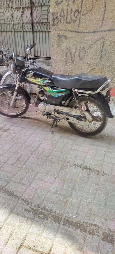 Honda CD 70 Karachi black colour