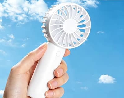Rechargeable Portable Mini Hand Fan – 3 Speed, USB