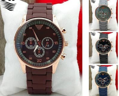 ⌚ Premium Men's Stainless Steel Analogue Watch – Classic & Stylish ⌚