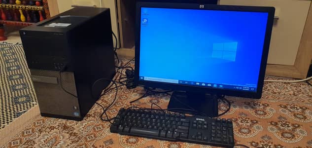 i5 3rd gen 10 gb ram, gtx 760 asus card, with lcd complete set