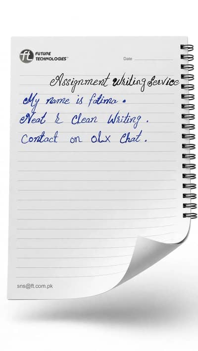 Neat & Clean Handwritten Assignments Service For Girls