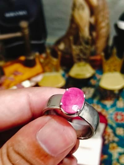 Afghani Ruby stone ring for sale