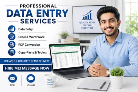Professional Data Entry & MS Excel Specialist