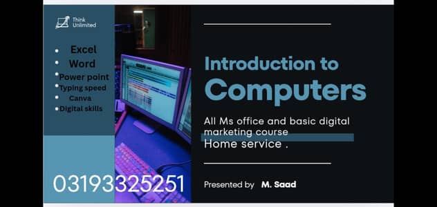 Complete Ms office and basic digital marketing course in just 5500.