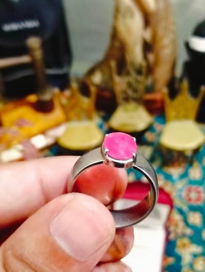 Natural Afghani Ruby stone ring for sale