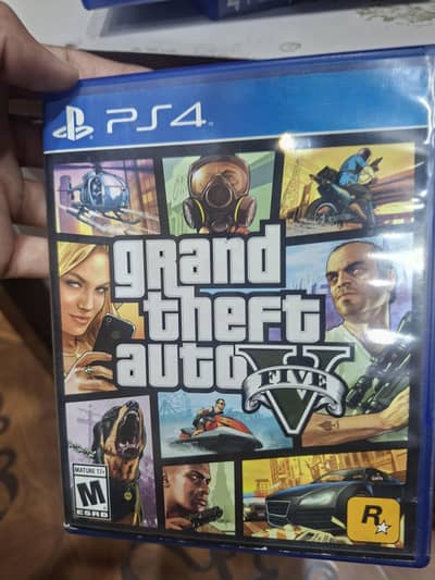 ps4 GTA V CD