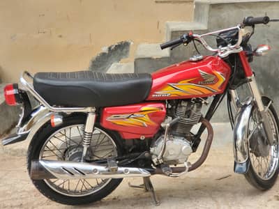 Honda CG125 Model 2021 Hyd Number Smart Cand Available