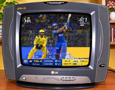 L. G CRT TV - Multi Color - Good Working Condition