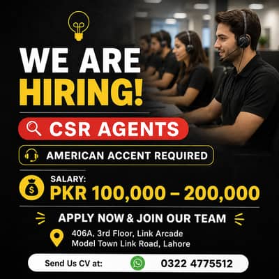 Senior Sales Representative / Call Center Executive – American Accent