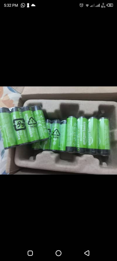 Amazon Recharge batteries 24 batteries