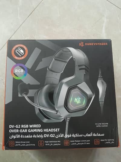 Rgb Headset with mic | Imported from Saudi Arabia