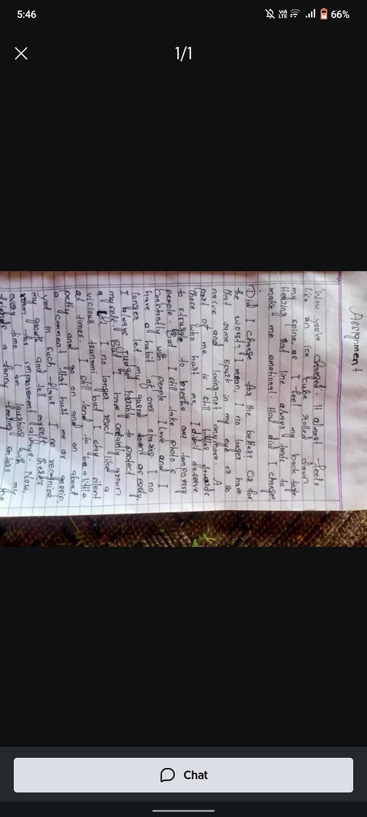 Assignment writing 1