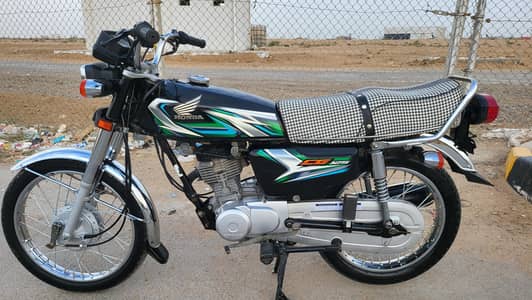 Honda CG 125 2023 Model Dadu Number