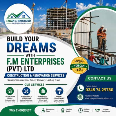 construction services / renovation / house and building construction