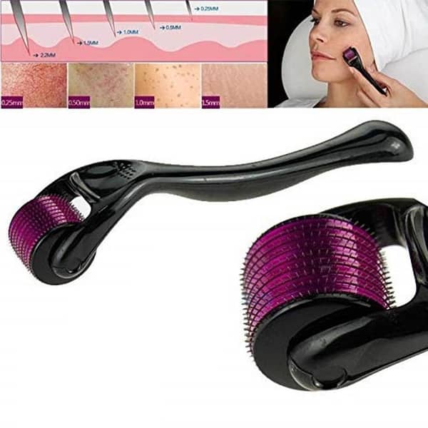 Derma Roller System For Hair And Skin ( 540 Micro Needles ) Needle Size 0.5mm