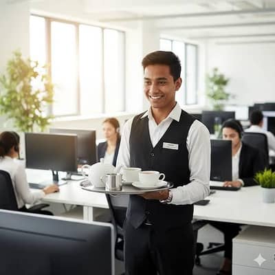 young office boy