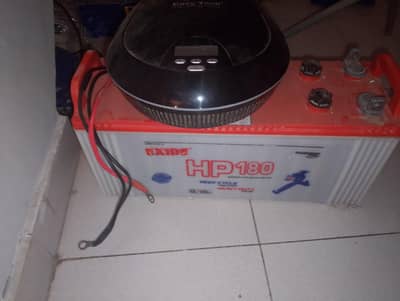 Exide 120Ah Battery & Easy Tech UPS Setup