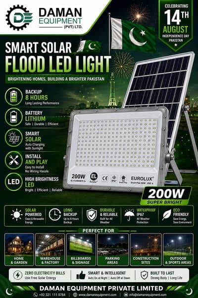 Solar Flood Light 100watts