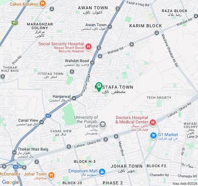 7 marla upper portion near orange line train station hanjarwal multan road lahore