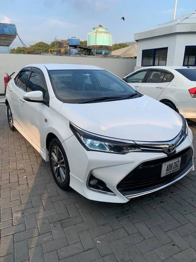 Toyota Corolla Altis 1.6 AT 2017 Islamabad White Genuine
