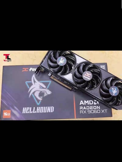 hellhound rx 9060 xt 16gb oc edition  10 month warranty  150k