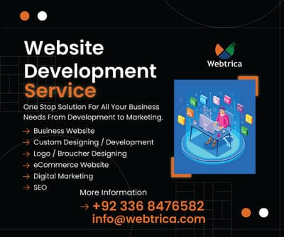 Professional Web Development, Software & Digital Services | Webtrica