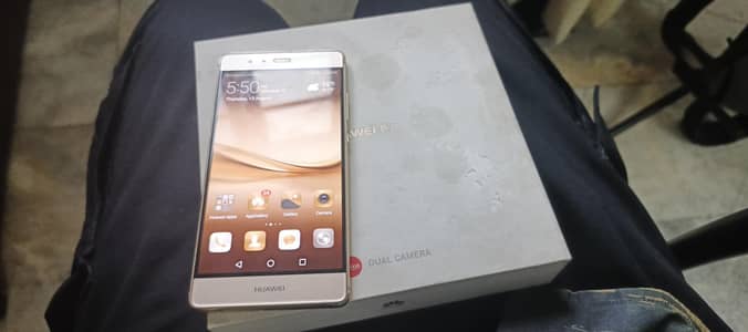 (PTA approved) Huawei Y9 (with box, 4gb, 64gb) rose gold edition