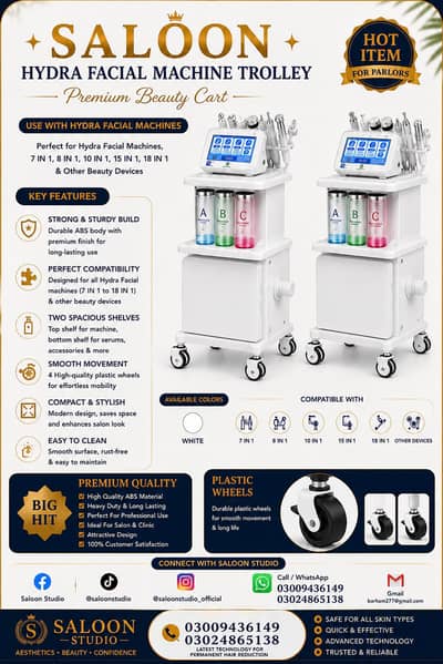 Hydra Facial Machines Deal in All Ower Pakistan