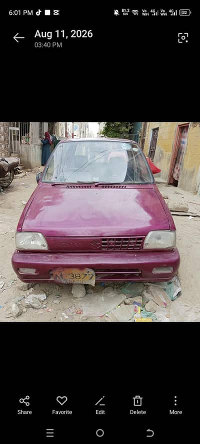 Suzuki Mehran VX 1989