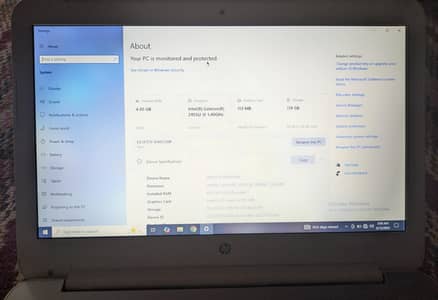 HP Chromebook 4 gb ram 120 gb ssd