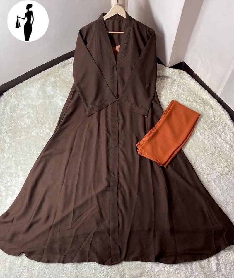 Brown georgette 0