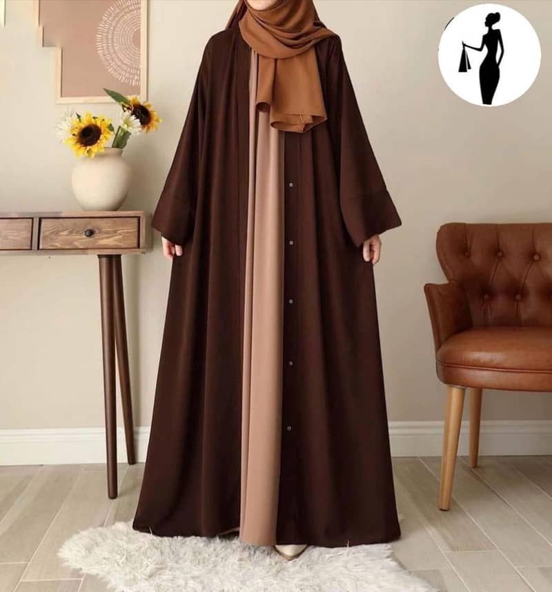 Brown georgette 1