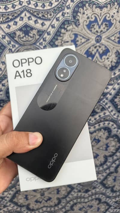 Oppo A18 complete box