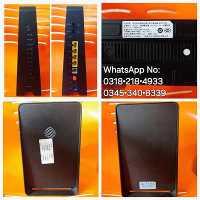 Xpon New 5G Dual Band Fiber Optic WiFi Internet Router Device