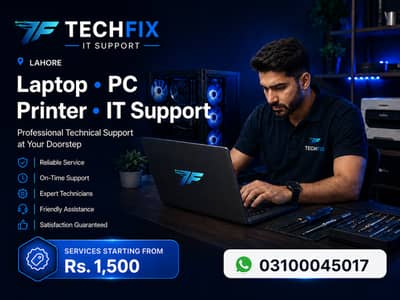 Laptop & PC Repair | Windows, Hardware, Printer & IT Support