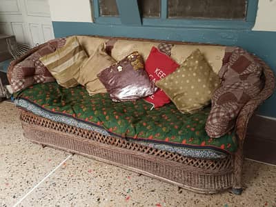 Cane Sofa Set