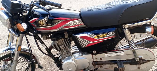 Honda CG 125 2024 model karachi num 0/3/1/6/1/1/1/6/6/1/5