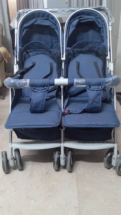 imported Chinese Twin Pram